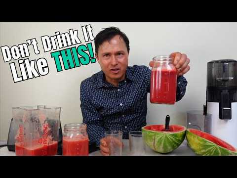 What 99% of People Get WRONG About Watermelon Juice (Science-Backed)