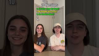 I'M EMBARRASSING MYSELF... 20 Questions Game Challenge with @BrynLamanna