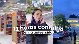 12 HORAS CONMIGO en la UNIVERSIDAD 📚