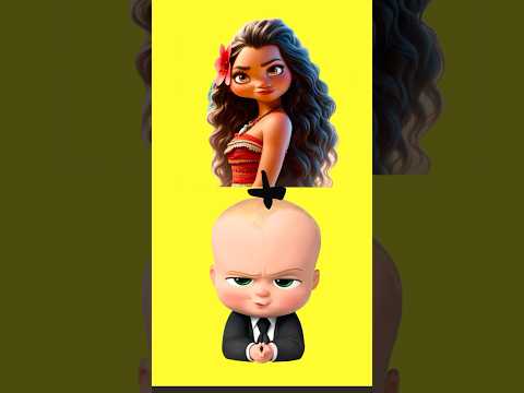 Moana Into The Boss Baby #FanArt  #Edited #Unofficial
