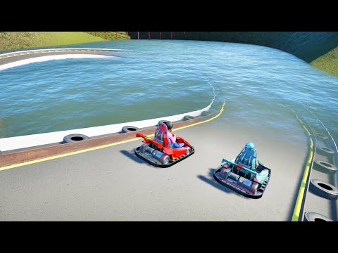 Planet Coaster 2 Deep Dive: Is it Possible to Build a Go Kart Track Underwater?