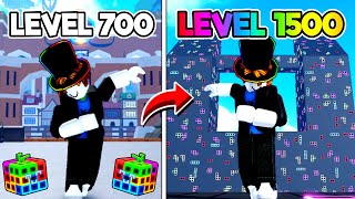 UPEI DO 700 AO 1500 COM A CREATION NO BLOX FRUITS - ROBLOX