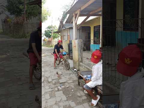 si bocil seribu cara buat ngambil sepeda drag bang aceng