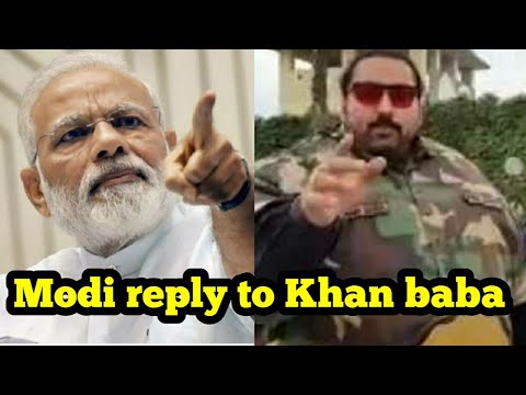 Narendra Modi reply to Pakistani Khan Baba