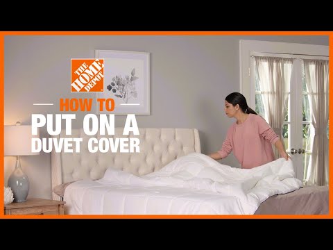 How To Put On A Duvet Cover, How To Put A Duvet Cover On Inside Out