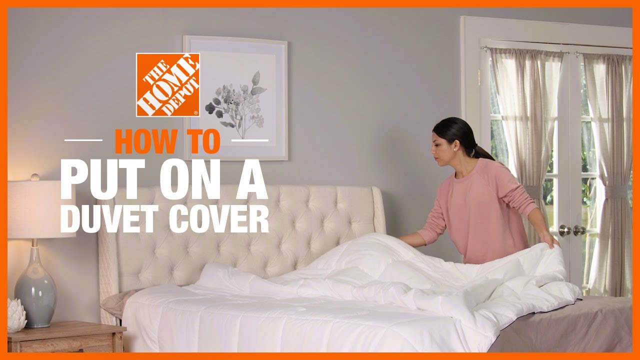 How to Put on a Duvet Cover