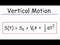 Rock Motion and Velocity Problems
