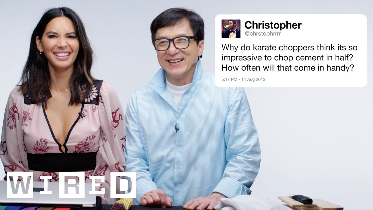 Jackie Chan & Olivia Munn Answer Martial Arts Questions From Twitter - Tech Support