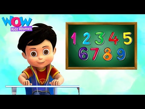 Numbers Song | Learning and Educational Videos for Kids | Wow Kidz Rhymes