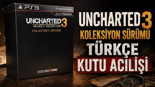 Oyun Deposundan Nağmeler: Uncharted 3 Koleksiyon Sürümü Türkçe Kutu Acilişi