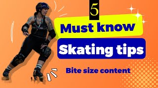 Roller Skating Tips | 5 SHORT VIDEOS