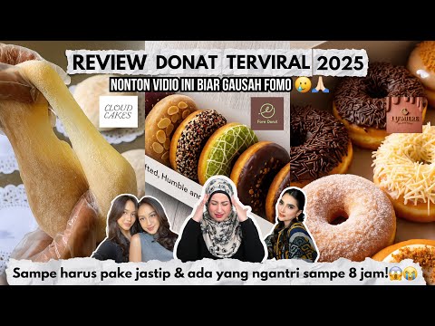 TASYI REVIEW DONAT PALING HITS 2025 😱 WORTH IT ANTRI SAMPE 8 JAM?