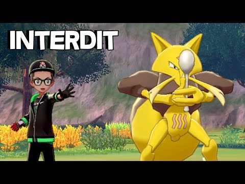 Le Pokémon Kadabra À Été Interdit