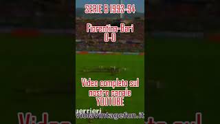 Serie B 1993-94: 30° giornata. Fiorentina - Bari 0-0