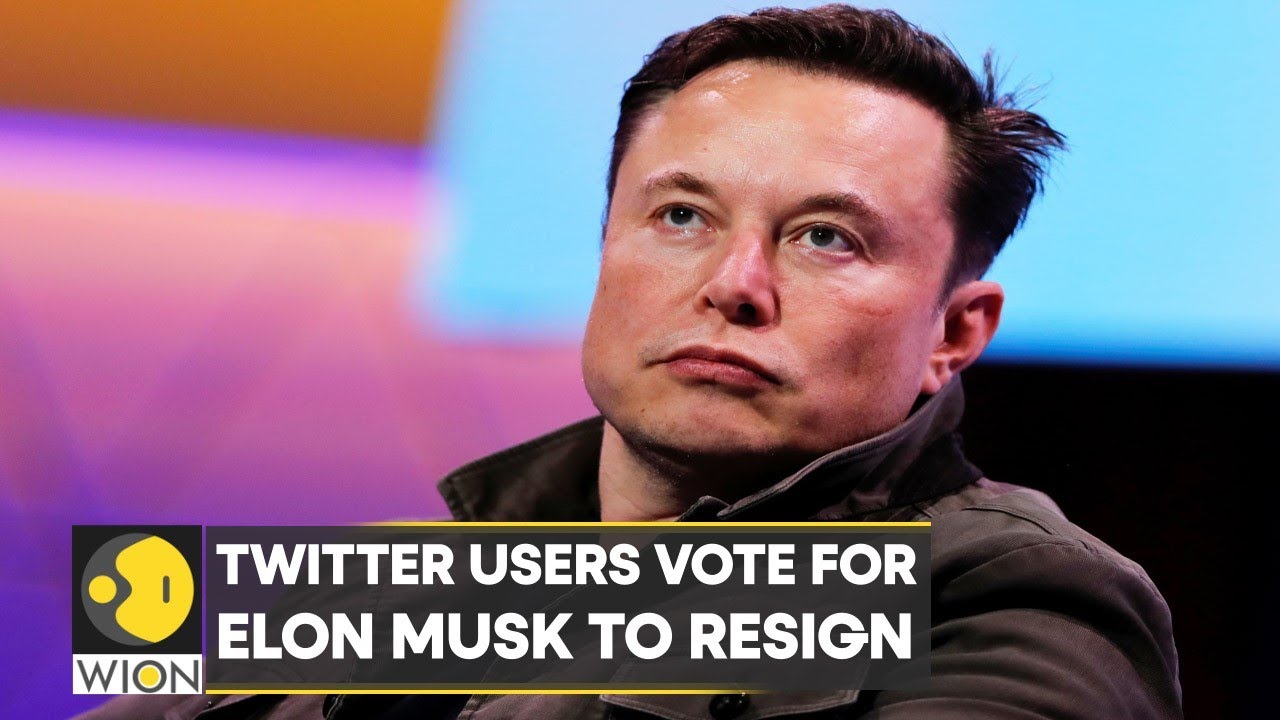 Twitter users vote for Elon Musk to step down as CEO