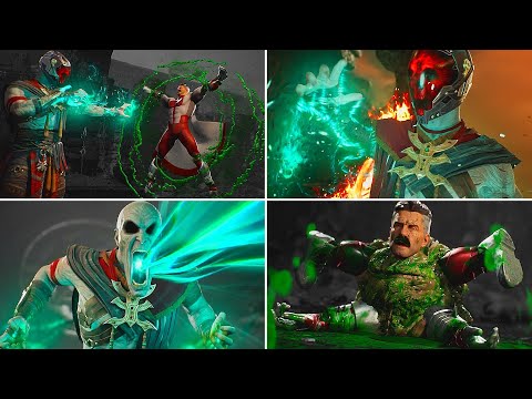 Mortal Kombat 1 - All Ermac Fatalities & Brutalities