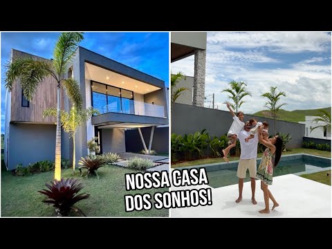 CONQUISTAMOS NOSSA CASA DOS SONHOS!