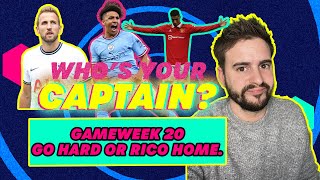 GAMEWEEK 20! GO HARD OR RICO HOME