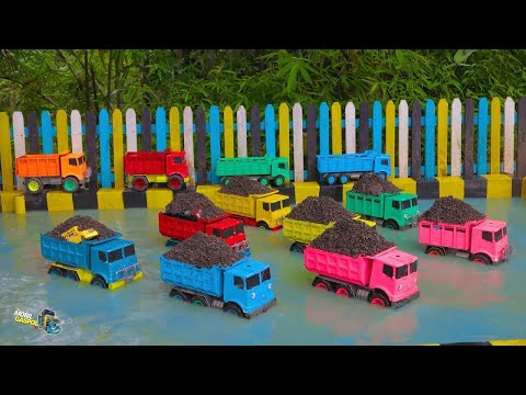 RC TRACTORS, MEGA RC TRUCKS, RC MACHINES COLLECTION!! EXCAVATOR LESU ET30H, KABOLITE K350-200 DIGGER