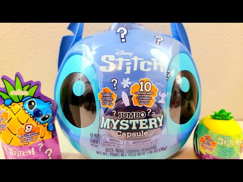 UNBOXING STITCH JUMBO MYSTERY CAPSULE (ASMR)