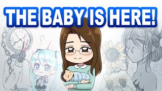 I Had a Baby!  Let's Draw & Answer Your Questions!