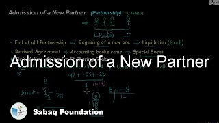 Admission of a New Partner