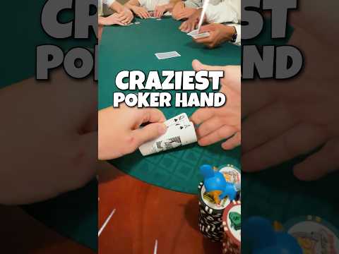 is this the CRAZIEST POKER HAND of ALL TIME!? 🤯 #shorts #poker