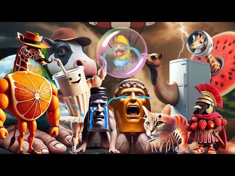 BRAINROT : BANANA CAT 🍌🐱 MEME & BRAINROT 🍯🧂 | Official Animated Video 4