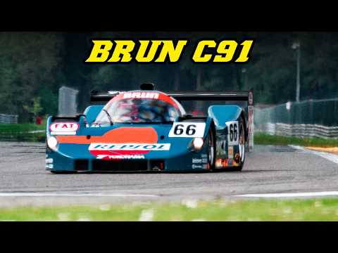 1991 BRUN C91 | JUDD V8 & full Carbon Fibre | Group C Racing at Spa-Francorchamps 2024