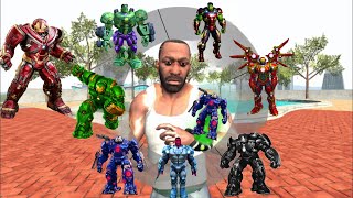 Franklin Try New Magical Watch hulkbuster Mode in Indian Bike Driving 3D!