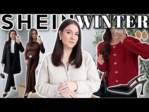 SHEIN WINTER HAUL 2025 ! Winter Wardrobe & Outfit Ideas !!