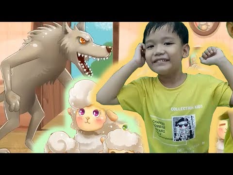 Bé kể chuyện cổ tích CON SÓI VÀ BẢY CHÚ CỪU CON hoạt hình video cho bé yêu