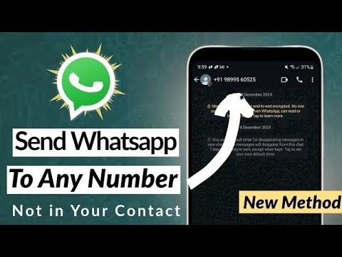 Send Whatsapp to any phone number directly