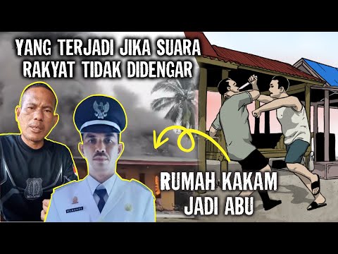 TR4GEDI BANSOS di Lampung Tengah - Dari Tiktok ke Kobaran Api