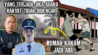 TR4GEDI BANSOS di Lampung Tengah - Dari Tiktok ke Kobaran Api