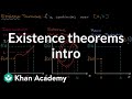 Understanding Existence Theorems