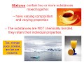 Mixtures and Pure Substances Concepts