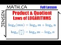 Logarithmic Expressions and Laws