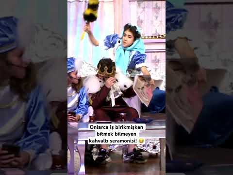 Onlarca iş birikmişken bitmek bilmeyen kahvaltı seramonisi! 😂 #komedi #show #yetenek #shorts