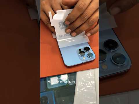 I phone ke back pe yeh scratchgaurd lagne se resale ke time pe aapka phone scratch less hoga#iphone