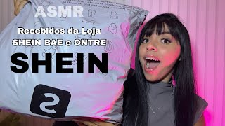 ASMR - Recebidos da SHEIN das lojas SHEIN BAE e ONTRE
