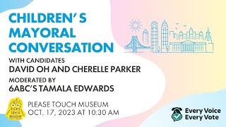 Children's Mayoral Conversation at Please Touch Museum