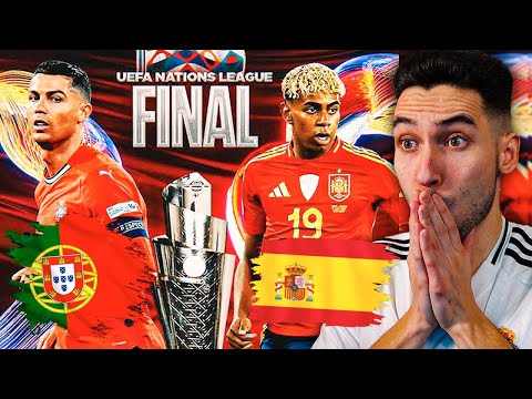 PORTUGAL vs ESPAÑA - CR7 vs LAMINE YAMAL - FINAL de la Nations League | ByDiegoX10