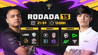 🚨 FFWS BR | SPLIT 2 🏆 RODADA 15 - GRUPOS B, C e D | FREE FIRE AO VIVO🚨 #freefire