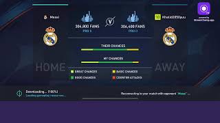 Playing fifa mobile