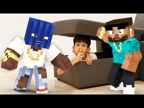 Jason और Alex Minecraft खेलने का नाटक किया!