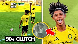 Cristiano Ronaldo Jr. Free Kick Winner for Al Nassr! CR7 & Georgina’s Reaction 😮❤️