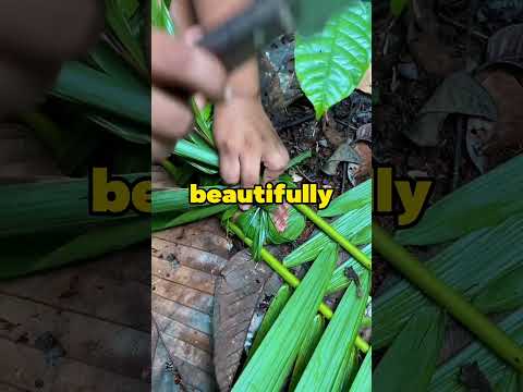 AMAZING Indigenous Shoe Making Technique! ?