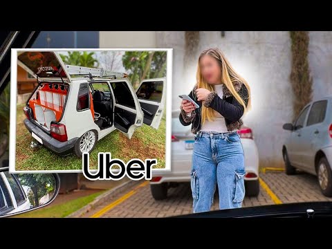 Encontrei uma Passageira fazendo UBER de UNO