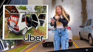FIZ UBER de UNO E CONHECI UMA PASSAGEIRA HUMILDE